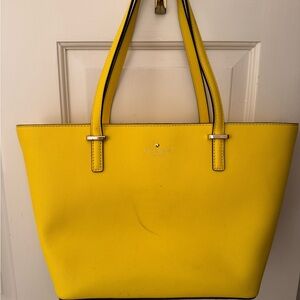 Kate Spade Yellow Tote Bag